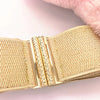 Female Wide Waist Belt Fashion Elastic Gold Waspie Belt Universal Waspie Dress Decorative Accessories Glitter Waistband