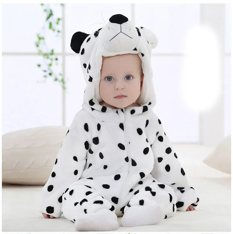 Baby Rompers Winter Kigurumi Lion Costume For Girls Boys Toddler Animal Jumpsuit Infant Clothes Pyjamas Kids Overalls-Dollar Bargains Online Shopping Australia