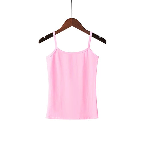 Tank Tops Women Sleeveless Big Size T Shirt Ladies Vest Singlets Camisole Cotton