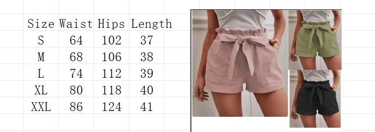 Shorts Women Pocket Drawstring Casual short Pants Summer Daily Pants-Dollar Bargains Online Shopping Australia
