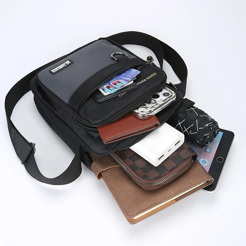 Men's Bag Handbag Lightweight Oxford Men's Purse Small Shoulder Bag Stylish Elegant Men's Bag Messenger Bag