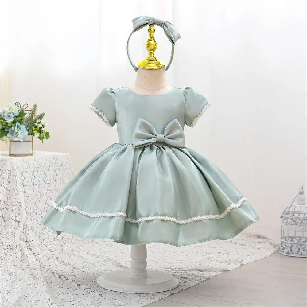 Fairy Cuty Girls Dress Tulle Fluffy Children Gowns Flower Princess Kids Birthday Party Baby Toddler Dresses-Dollar Bargains Online Shopping Australia