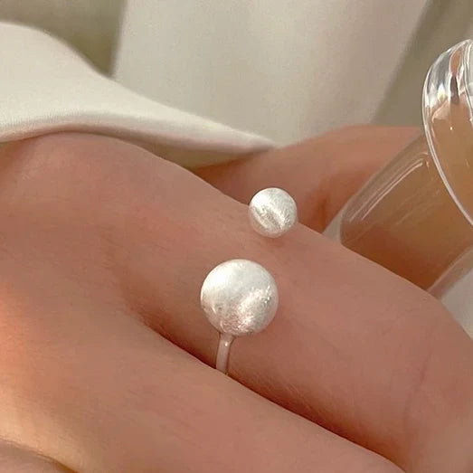 Sterling Silver String Ring For Women Heart Jewelry Finger Open Handmade Shinning Rings Allergy For Birthday Gift-Dollar Bargains Online Shopping Australia