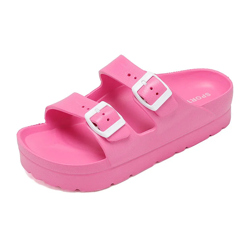 Flat Sandals Women Flat Sandals Women Flip-flops Summer Sandals Outdoor Women Platform Sandals Home Slippers-Dollar Bargains Online Shopping Australia