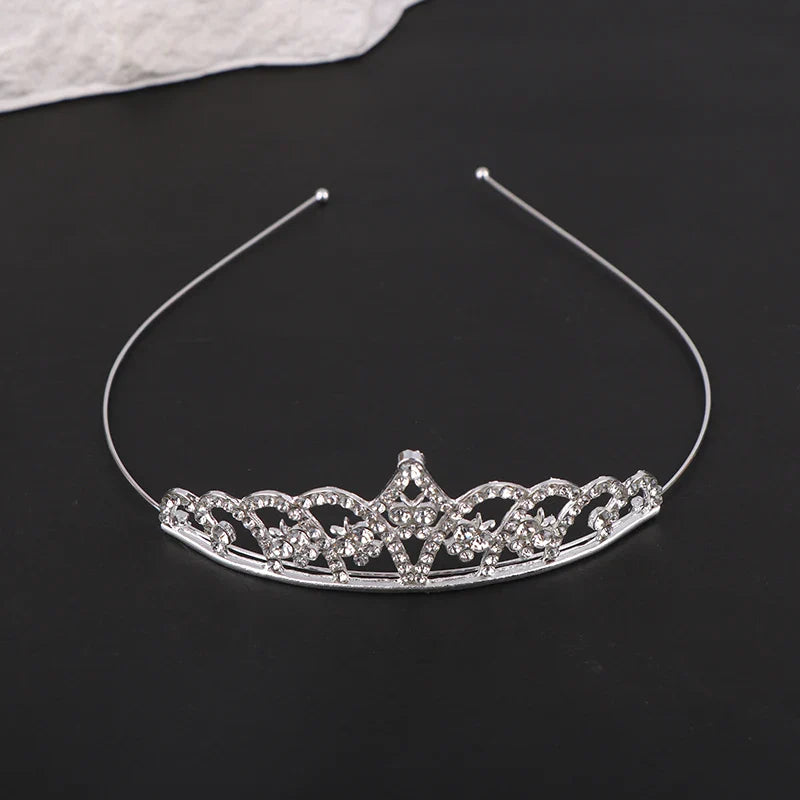 Sweet Princess Tiara Birthday Party Crown Performance Party Decorative Queen Tiaras Beauty Pageant Bride Wedding Hair Jewelry-Dollar Bargains Online Shopping Australia