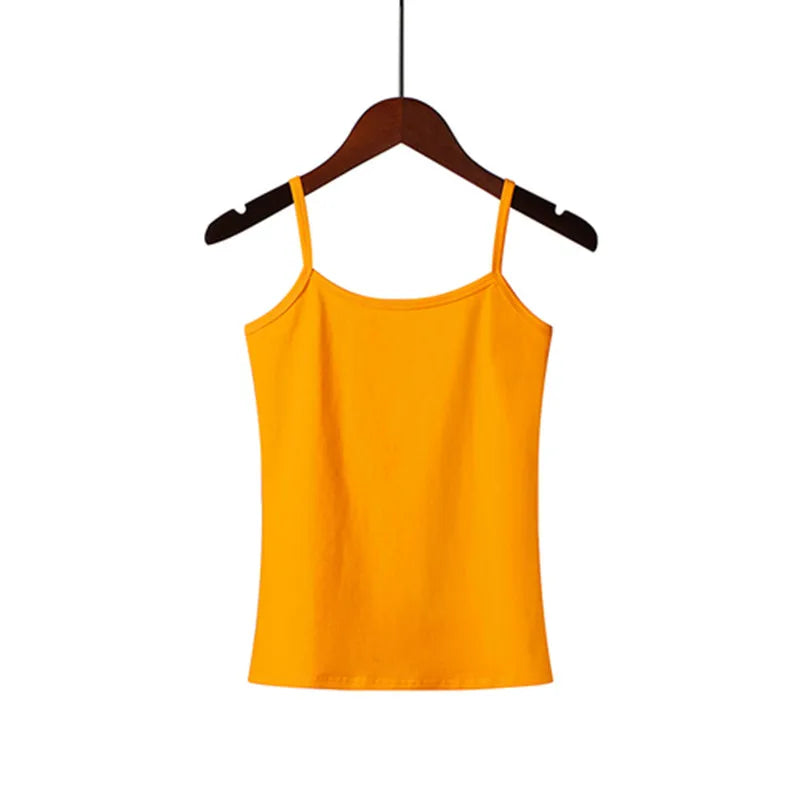 Tank Tops Women Sleeveless Big Size T Shirt Ladies Vest Singlets Camisole Cotton