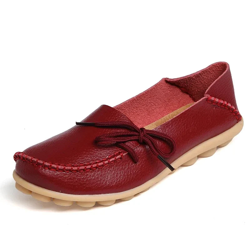Shoes for Women Moccasins Flats Woman Loafers Genuine Leather Female Shoes Slip On Ballet Nurse Women's Shoes-Dollar Bargains Online Shopping Australia