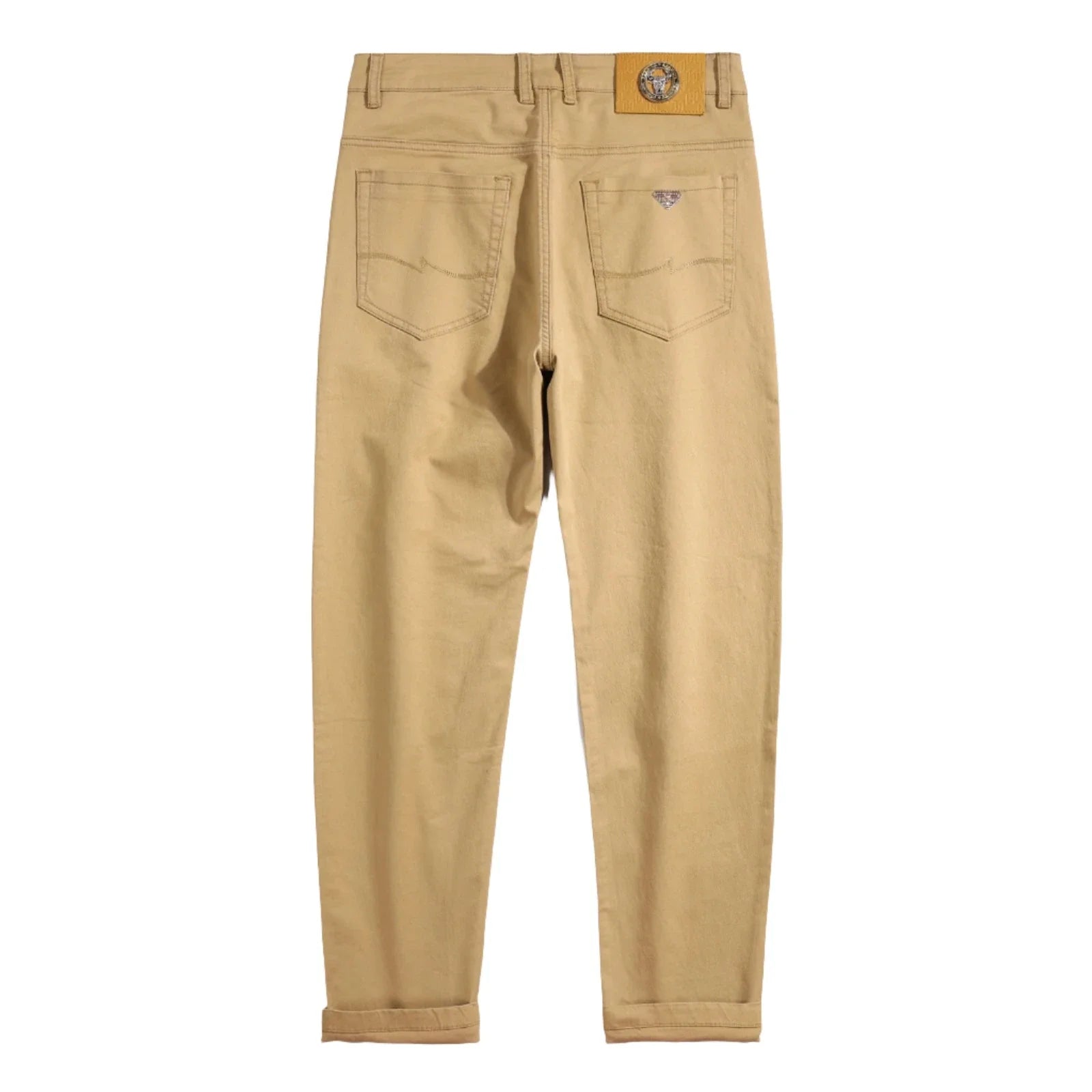 Man Pants Summer Business Casual Pants Classic Solid Color Loose Straight Trousers Brand Men's Clothing New In Baggy Pants-Dollar Bargains Online Shopping Australia