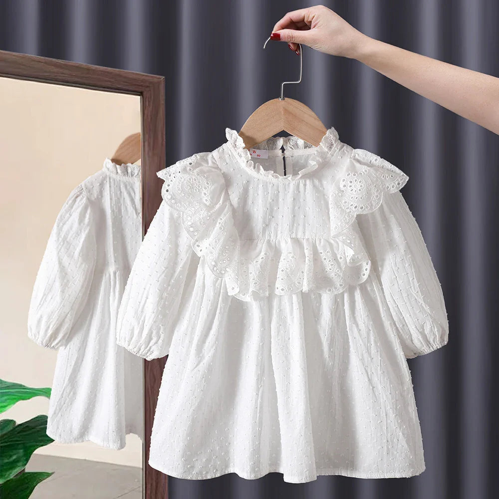 baby girl clothes lace long sleeve dress costume for toddler girl baby birthday kids clothing straight long-Dollar Bargains Online Shopping Australia
