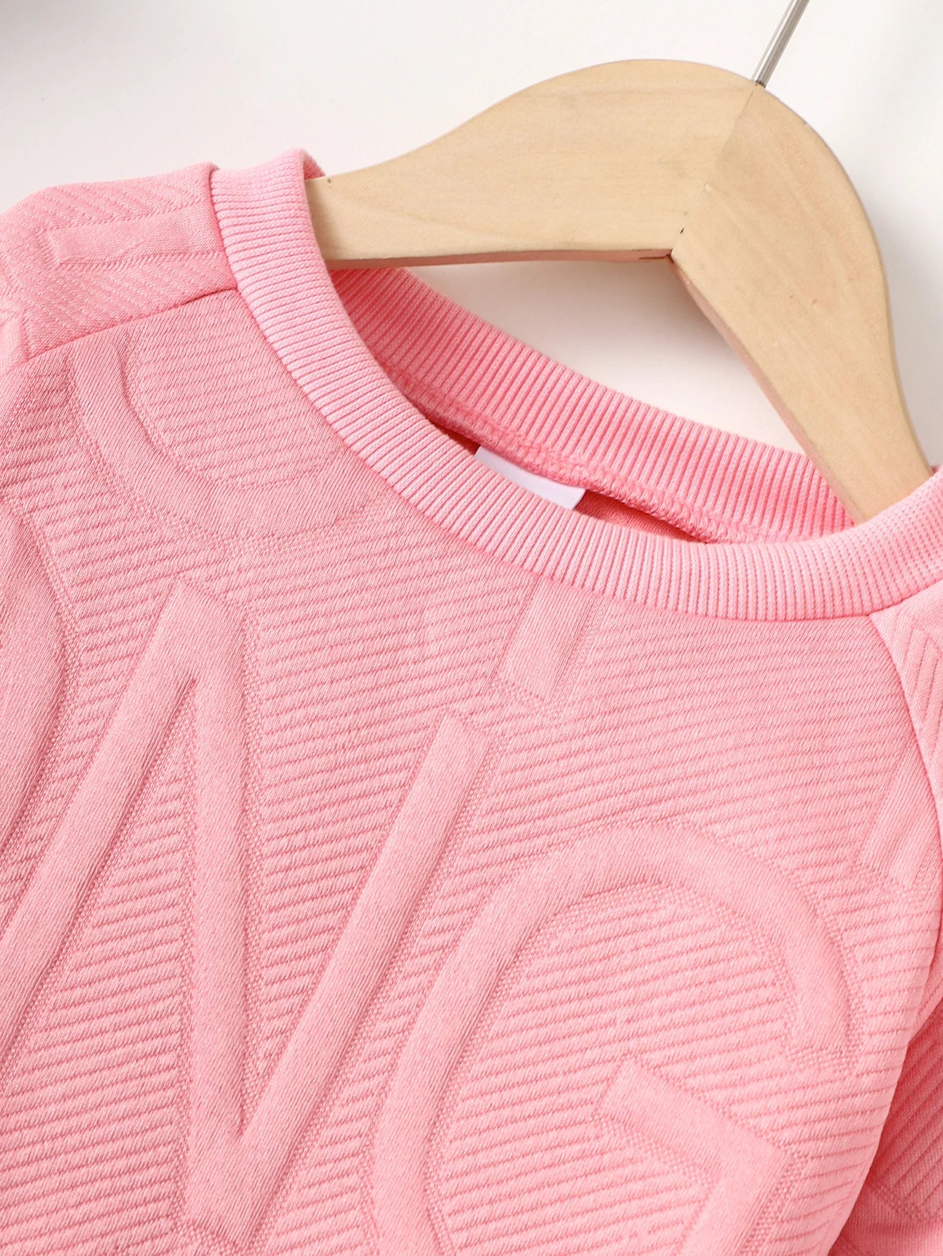 Children Girl Embossed Letter Long Skirt Winter Long Sleeve Dress with Satchel Princess Dress Birthday Party Outfit-Dollar Bargains Online Shopping Australia