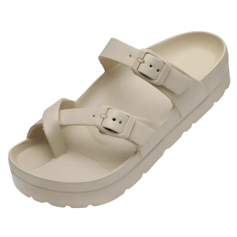 Flat Sandals Women Flat Sandals Women Flip-flops Summer Sandals Outdoor Women Platform Sandals Home Slippers-Dollar Bargains Online Shopping Australia