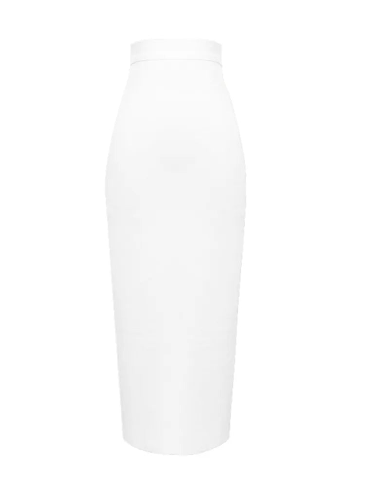 Knee Length Bandage Skirt Women Elastic Bodycon Summer Pencil Skirts-Dollar Bargains Online Shopping Australia