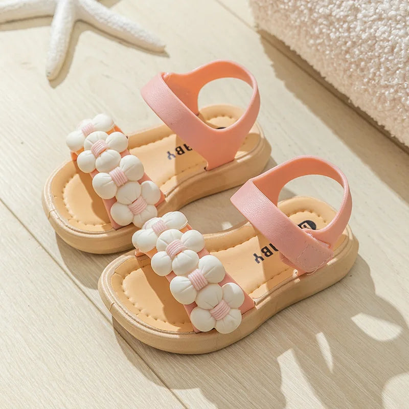 Children's Slippers Summer Girls and Boys Bathroom Home Anti slip Beach Shoes Soft Soled Baby Sandals-Dollar Bargains Online Shopping Australia