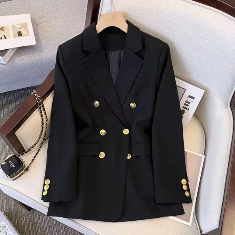 Office Lady Slim Blazer Long Sleeve Coats Jackets Casual Outerwear-Dollar Bargains Online Shopping Australia