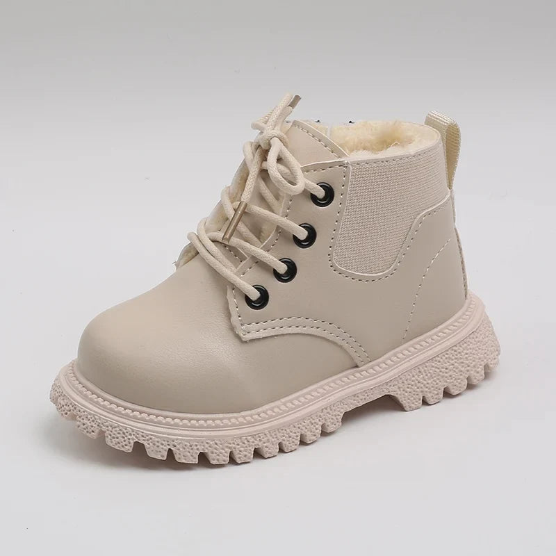 Baby Kids Short Boots Super Warm Girls Boys Shoes PU Leather Children Boots Fashion Toddler Boots Kids Snow Shoes-Dollar Bargains Online Shopping Australia