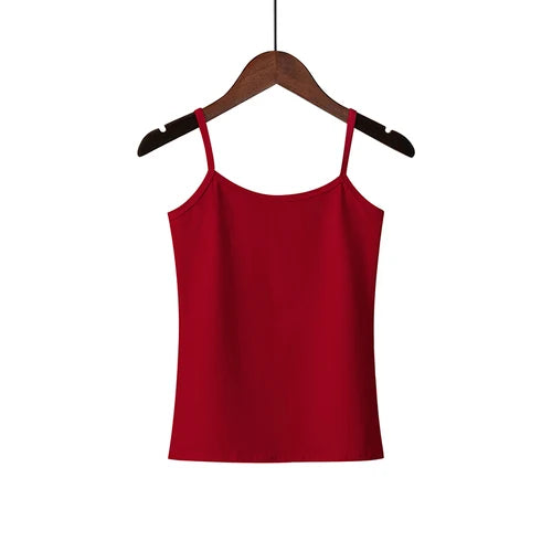 Summer Tank Tops Women Sleeveless Big Size T Shirt Ladies Vest Singlets Camisole Cotton Ladies Vest