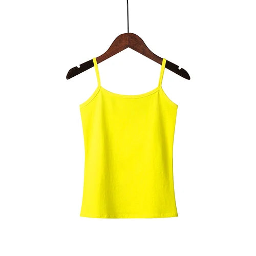 Summer Tank Tops Women Sleeveless Big Size T Shirt Ladies Vest Singlets Camisole Cotton Ladies Vest