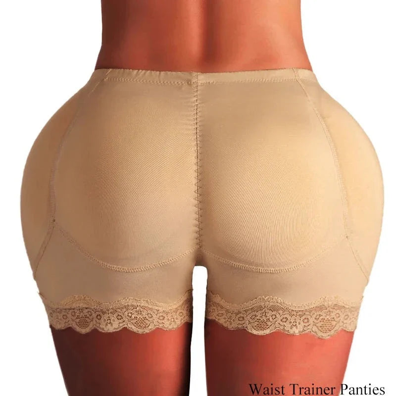 Women Padded Push Up Panties Butt Lifter Shaper Fake Ass Buttocks Hip Pads Invisible Control Panties Briefs Underwear Lingerie-Dollar Bargains Online Shopping Australia