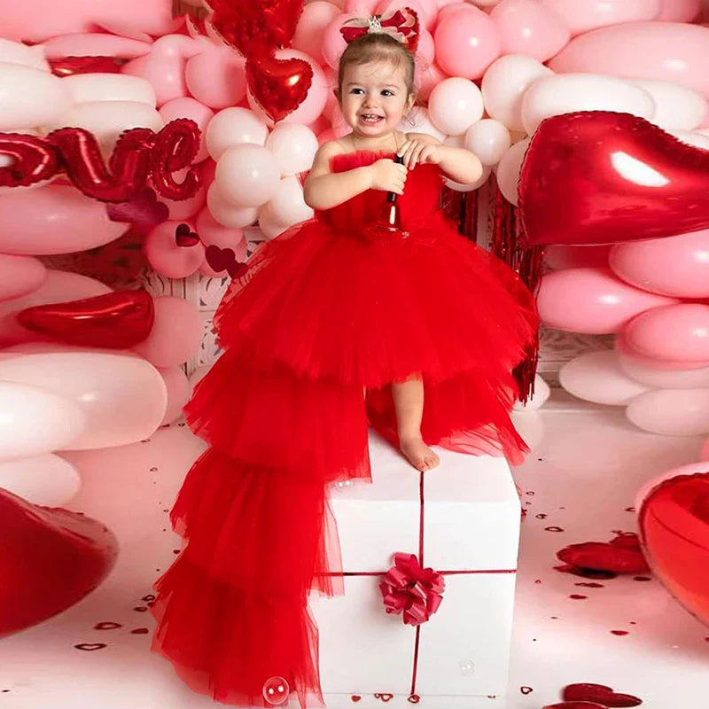 Summer Long Bridesmaid Dress For Girl Children Costume Lace Princess Dresses Girls Clothes Birthday Wedding Party Ball Gown-Dollar Bargains Online Shopping Australia