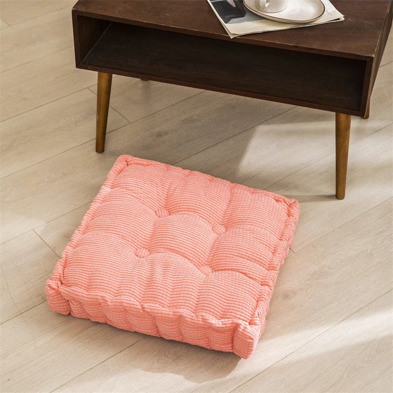 Thicken Square Corncob Tatami Seat Office Chair  Cushion Soft Sofa  for Home Floor Decor Textile Knee Pillow