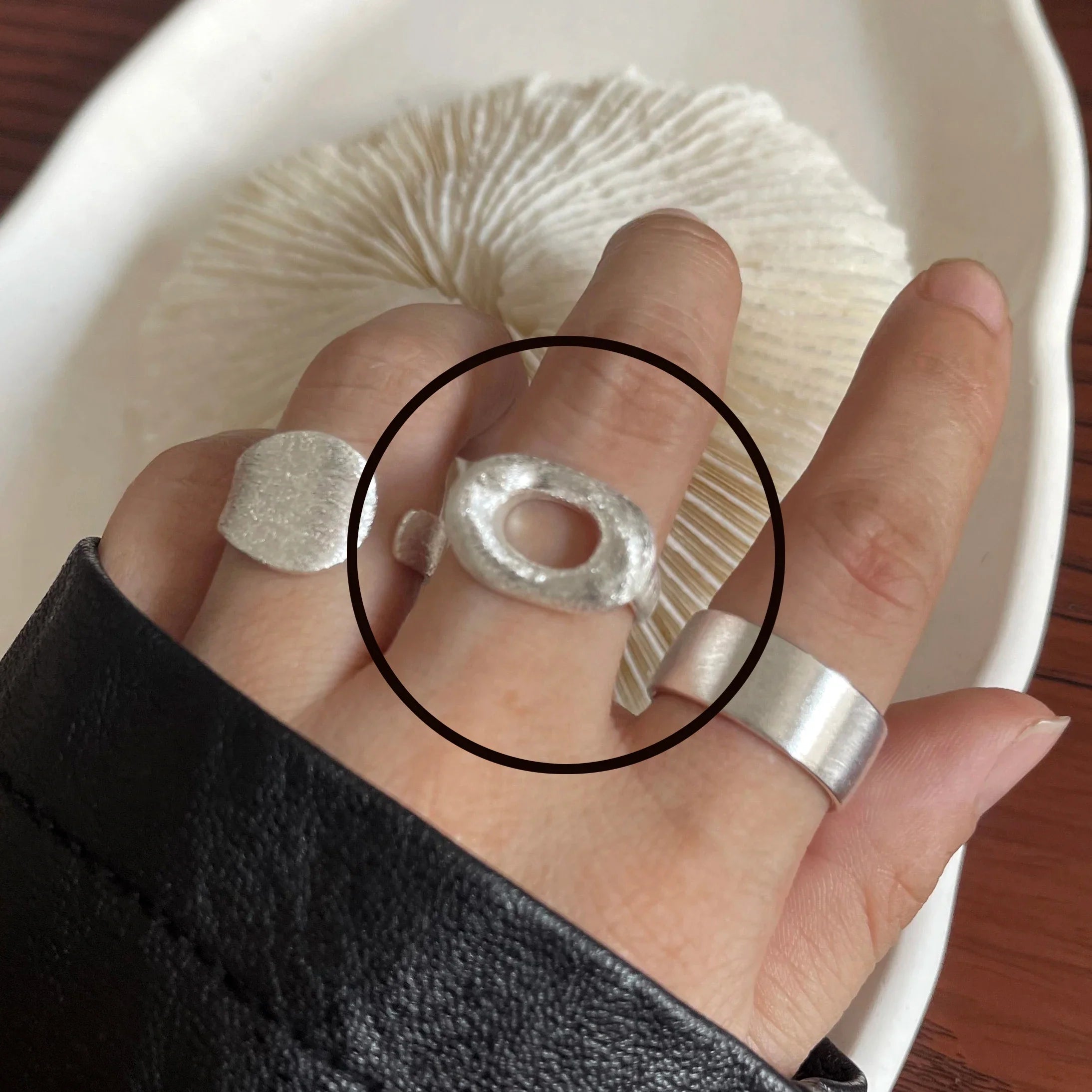 Sterling Silver String Ring For Women Heart Jewelry Finger Open Handmade Shinning Rings Allergy For Birthday Gift-Dollar Bargains Online Shopping Australia