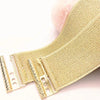 Female Wide Waist Belt Fashion Elastic Gold Waspie Belt Universal Waspie Dress Decorative Accessories Glitter Waistband