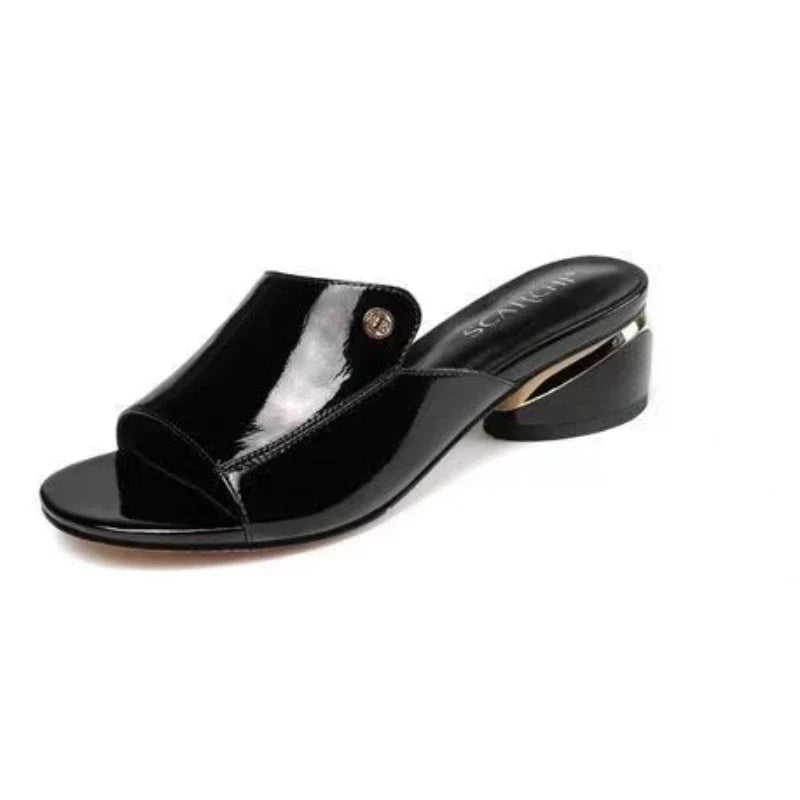 Women's Shoes Fashion Red Sexy xSlippers PU Soft Leather Ladies Comfortable Sandals-Dollar Bargains Online Shopping Australia