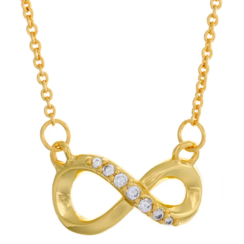 Timeless Elegance Elevated Heart Mum Infinity Heart Loved Script Necklace 925 Sterling Silver Necklace For Women Gift Jewelry-Dollar Bargains Online Shopping Australia