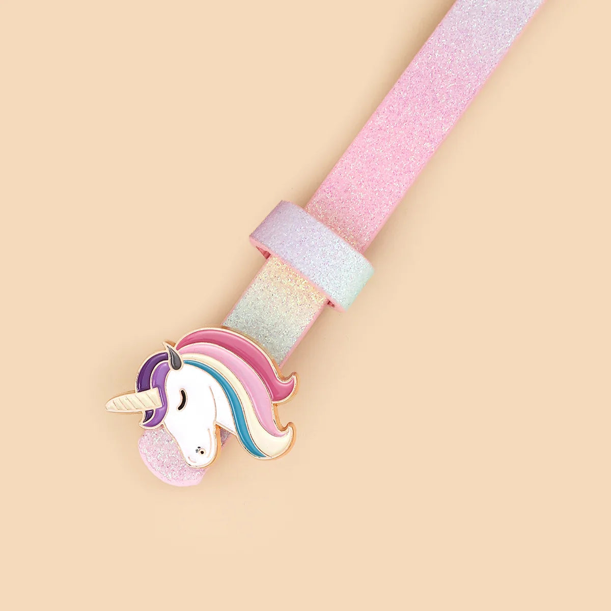 Unicorn Pony Buckle Thin Belt for Boys and Girls Universal for Kids-Dollar Bargains Online Shopping Australia