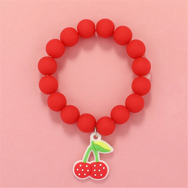 Popcorn beads Bracelet Friendship Glass Bracelets For Girls Star Moon Cloud Flower Jewelry