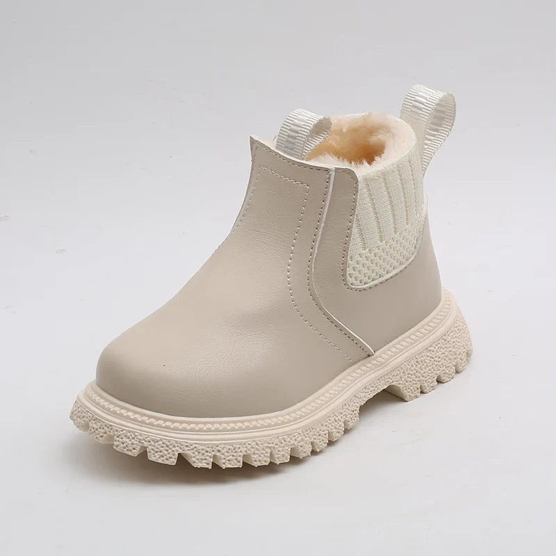 Baby Kids Short Boots Super Warm Girls Boys Shoes PU Leather Children Boots Fashion Toddler Boots Kids Snow Shoes-Dollar Bargains Online Shopping Australia