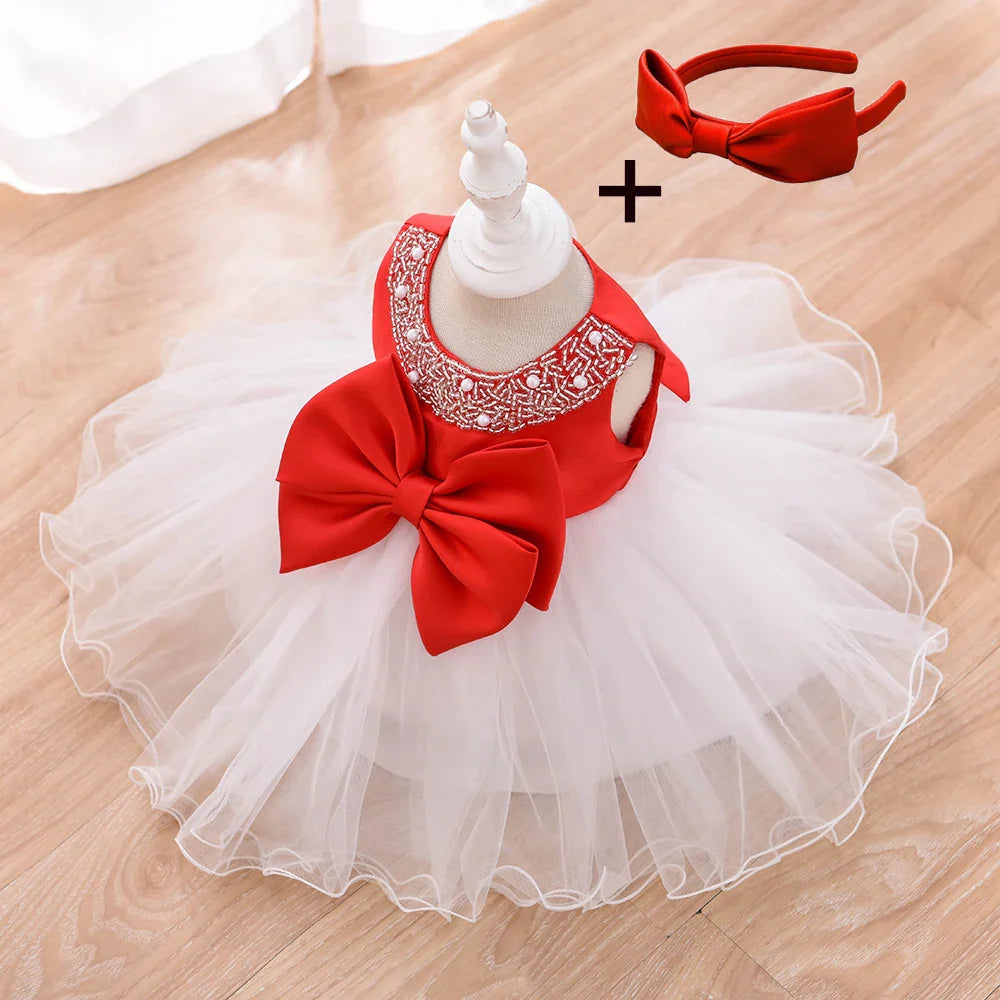 Fairy Cuty Girls Dress Tulle Fluffy Children Gowns Flower Princess Kids Birthday Party Baby Toddler Dresses-Dollar Bargains Online Shopping Australia