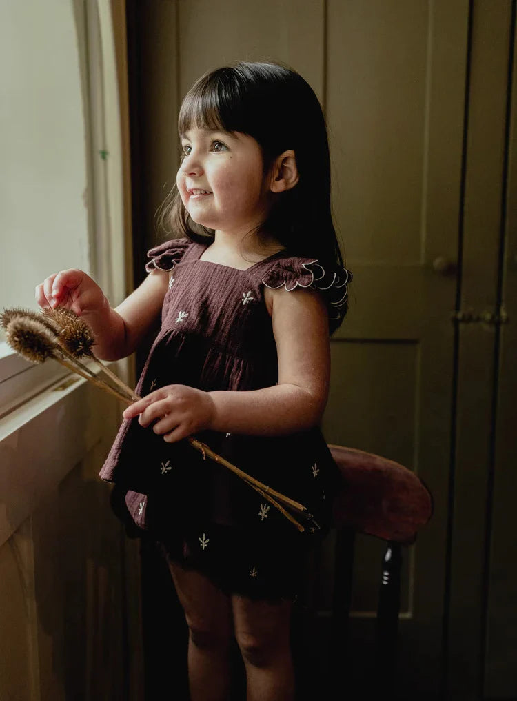 Summer Baby Girl Clothes Sets Organic Cotton Embroidery Infant Baby Girl Clothing-Dollar Bargains Online Shopping Australia