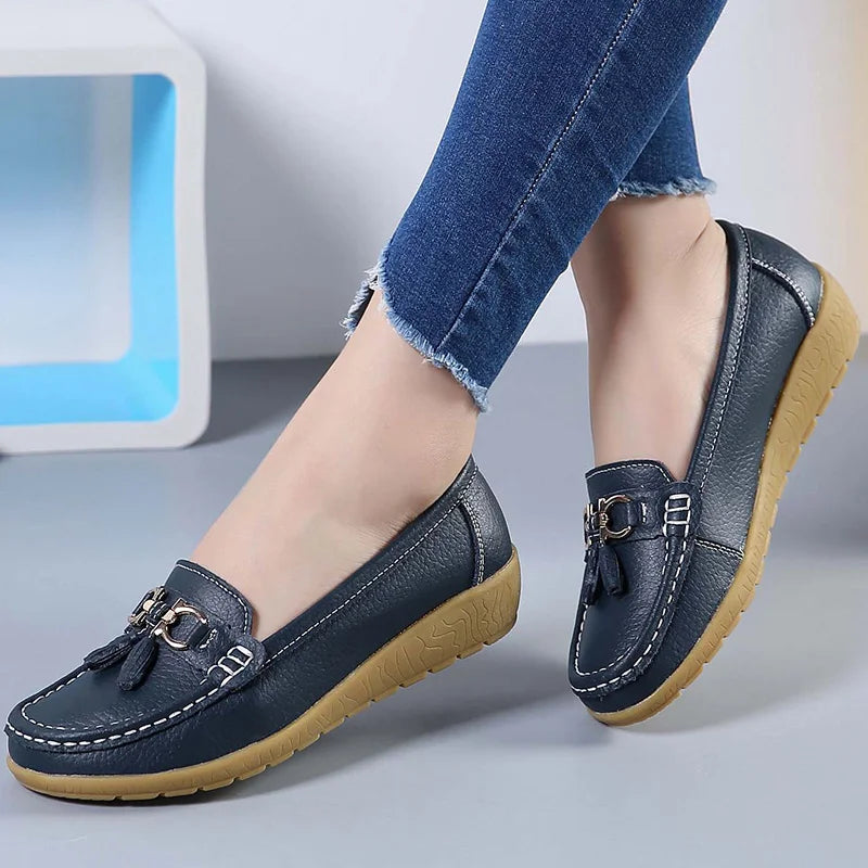 Women Shoes Slip On Loafers For Ballet Flats Women Moccasins Casual Sneakers Zapatos Mujer Flat Shoes For Women Casual Shoes-Dollar Bargains Online Shopping Australia