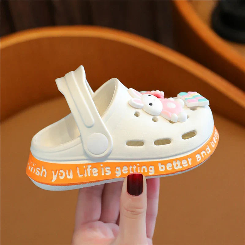 Summer Sandals Kids Shoes Boys Girls Cartoon Water Shoes Baby Beach Shoes Flat Heels Cartoon Slippers Children's Garden Shoes-Dollar Bargains Online Shopping Australia
