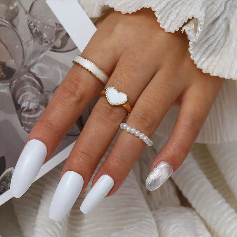 Ring set women rings for girls charms rings set for women boho jewelry punk accessories-Dollar Bargains Online Shopping Australia