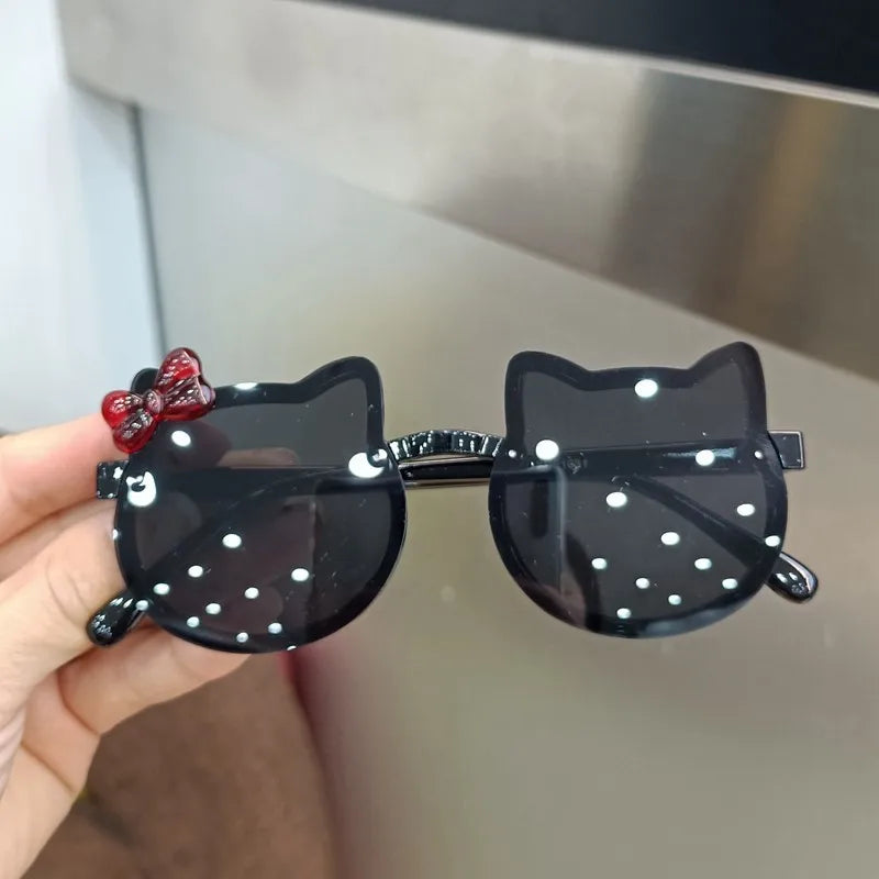 Summer Children Cute Sunglasses Acrylic Bow Outdoor UV Protection Sun Glasses Baby Girls Classic Kids Boy UV400 Eyewear-Dollar Bargains Online Shopping Australia