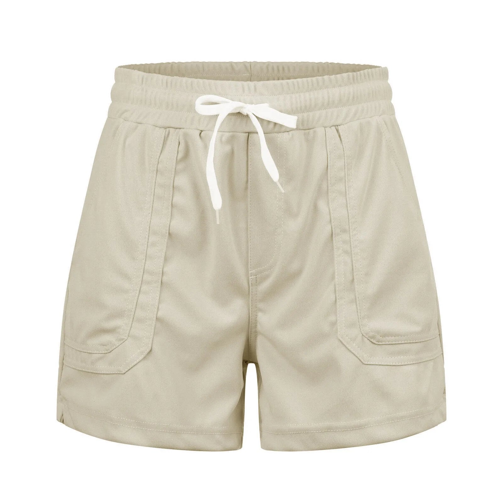 Quick Dry Gym Fitness Sports Shorts Womens Drawstring Shorts Hiking Shorts Multi-Pocket Running Jump Rope Shorts-Dollar Bargains Online Shopping Australia