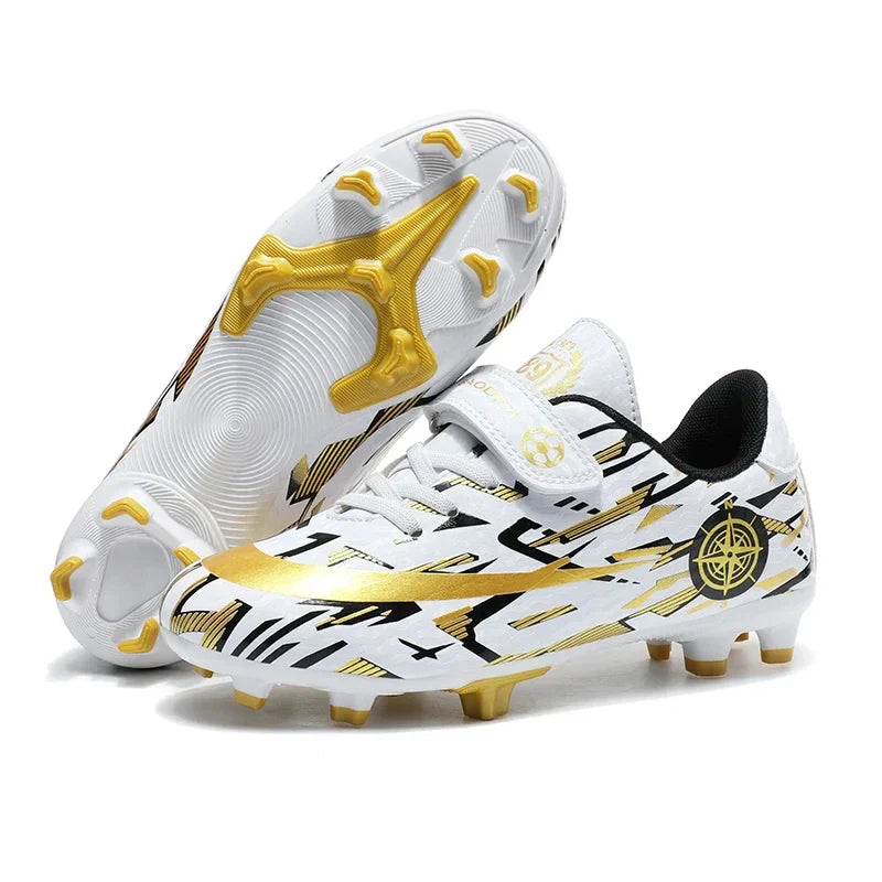 Soccer Shoes Kids Football Shoes TF/FG Cleats Grass Training Sport Footwear Trend Sneaker