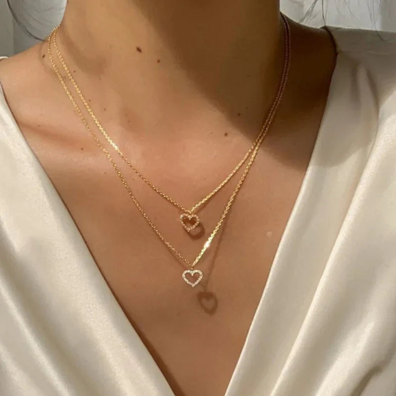 Geometric Sweater Box Chain Female Long Necklace For Women Adjustable Fine Jewelry Wedding Party Birthday Gift-Dollar Bargains Online Shopping Australia