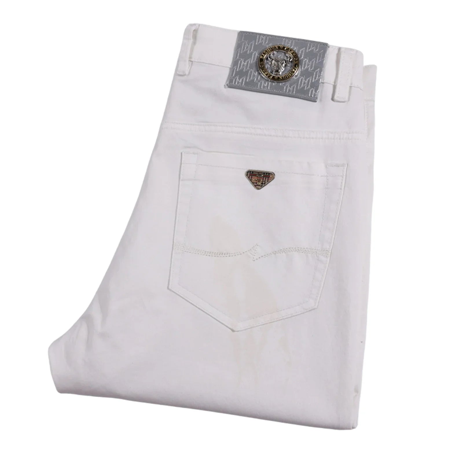 Man Pants Summer Business Casual Pants Classic Solid Color Loose Straight Trousers Brand Men's Clothing New In Baggy Pants-Dollar Bargains Online Shopping Australia