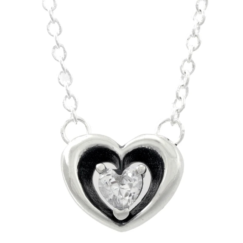 Timeless Elegance Elevated Heart Mum Infinity Heart Loved Script Necklace 925 Sterling Silver Necklace For Women Gift Jewelry-Dollar Bargains Online Shopping Australia
