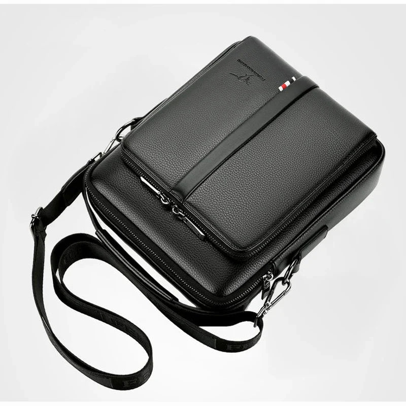 Men's Shoulder Bag PU Leather Messenger Bag Luxury Bag Fashion Pouch Tool Crossbody Bags Party Handbag