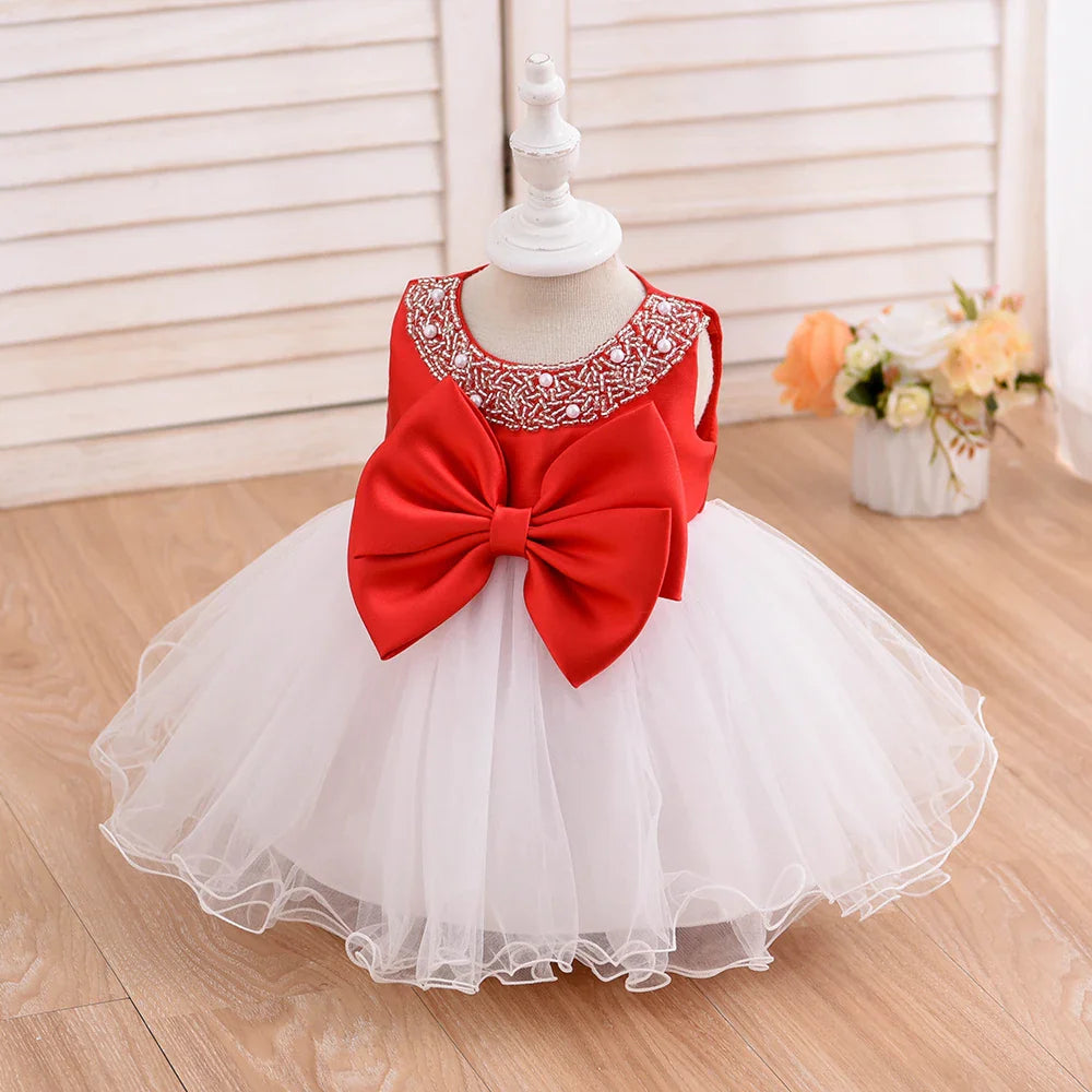 Fairy Cuty Girls Dress Tulle Fluffy Children Gowns Flower Princess Kids Birthday Party Baby Toddler Dresses-Dollar Bargains Online Shopping Australia