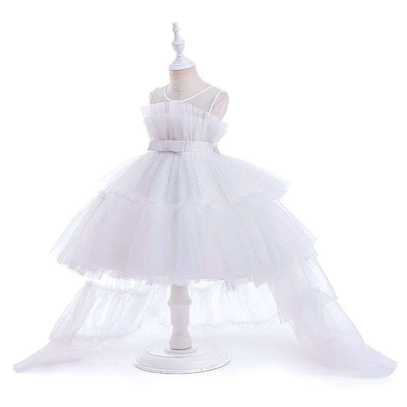 Summer Long Bridesmaid Dress For Girl Children Costume Lace Princess Dresses Girls Clothes Birthday Wedding Party Ball Gown-Dollar Bargains Online Shopping Australia
