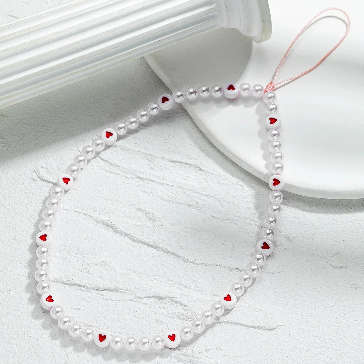 Pearl Mobile Phone Chain Women Fashion Classic Practical Rope Chain Accessories Jewelry Gift-Dollar Bargains Online Shopping Australia