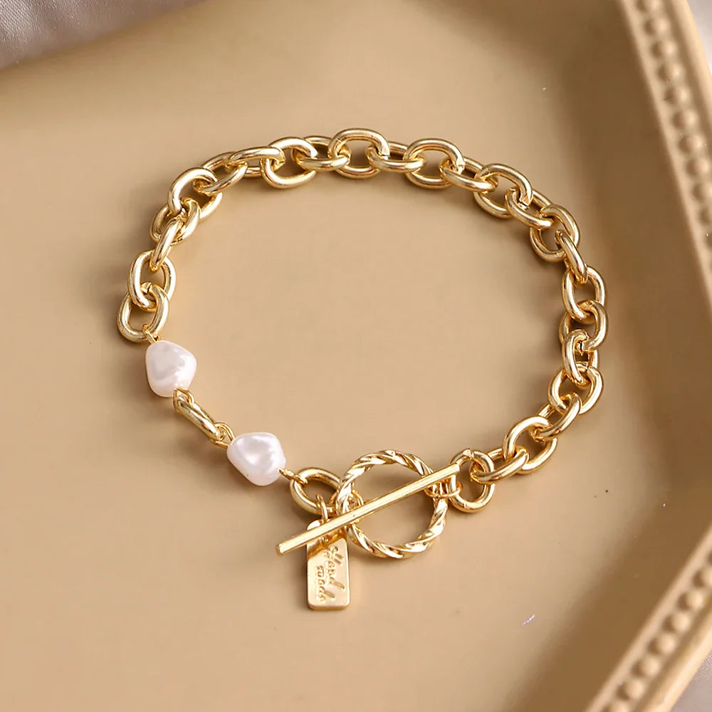 FNIO Bohemian Bracelets for Women Fashion Multilayer Beaded Chain Bracelets Set Charm Bracelet Bangles Jewelry Punk-Dollar Bargains Online Shopping Australia