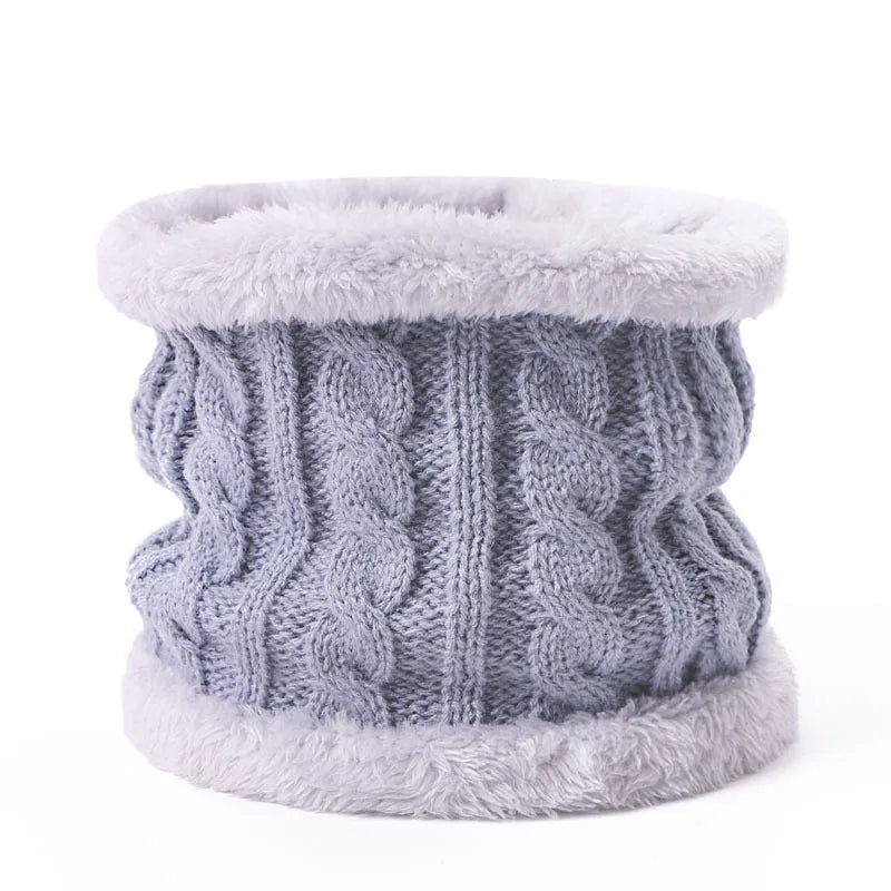 Warm Winter Baby Hats with Scarves for Kids Wool Pompom Baby Hat Children Bonnet Cap Boys Girls Knitted Scarf Gloves Beanie Caps-Dollar Bargains Online Shopping Australia