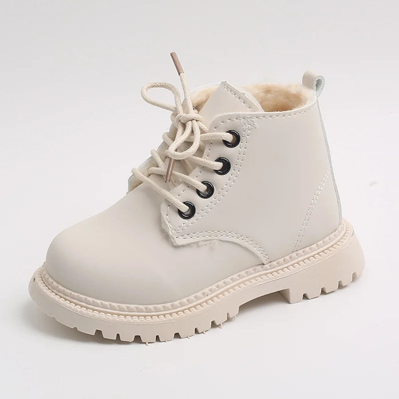 Baby Kids Short Boots Super Warm Girls Boys Shoes PU Leather Children Boots Fashion Toddler Boots Kids Snow Shoes-Dollar Bargains Online Shopping Australia