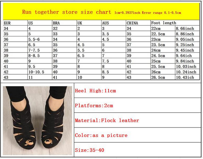 Summer cut-outs gladiator women pumps peep toe high heels sandals shoes woman party wedding heels shoes zipper - CelebritystyleFashion.com.au online clothing shop australia